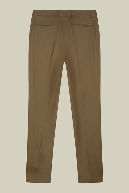Men's classic regular fit chino trousers