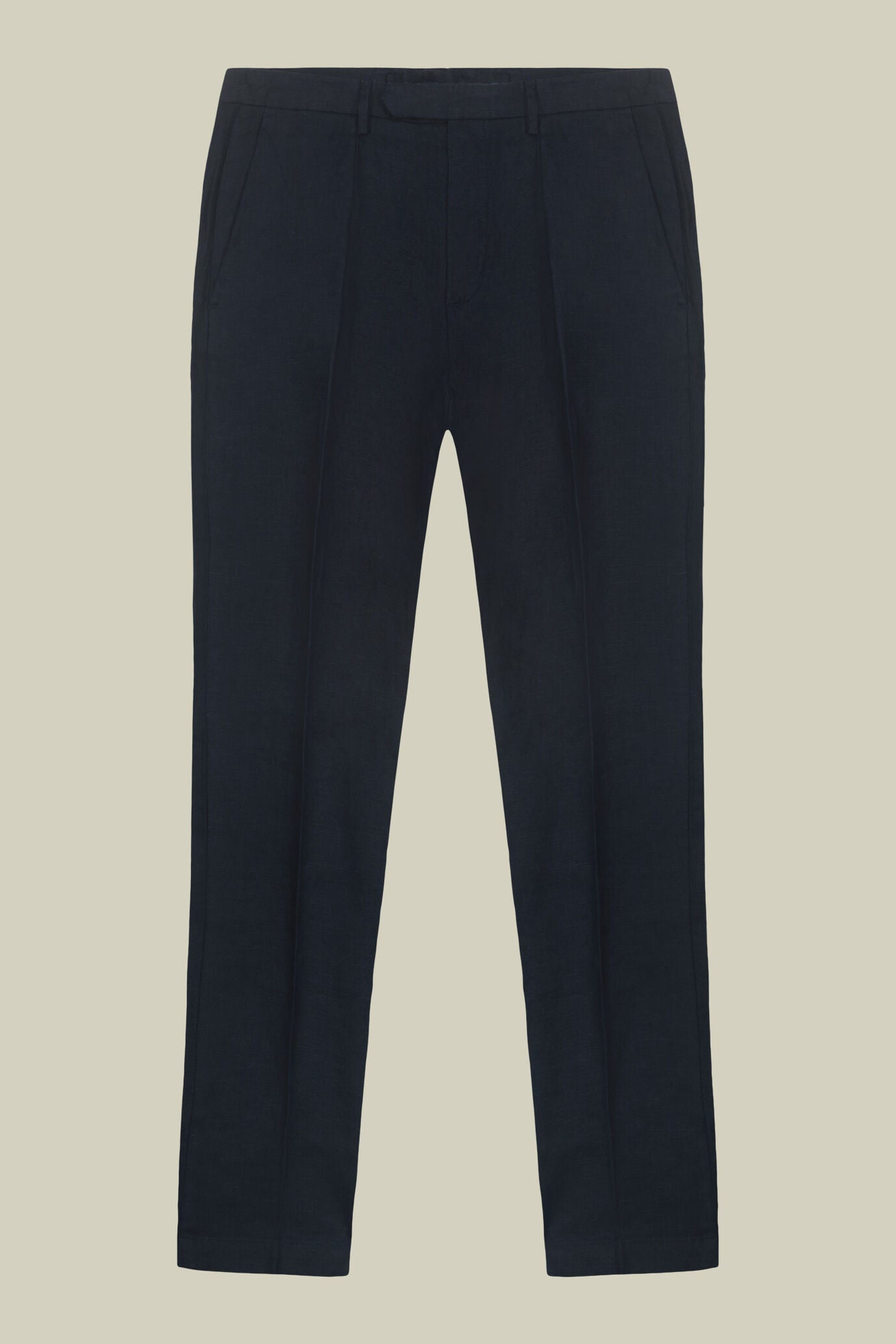 Men's trousers in 100% linen