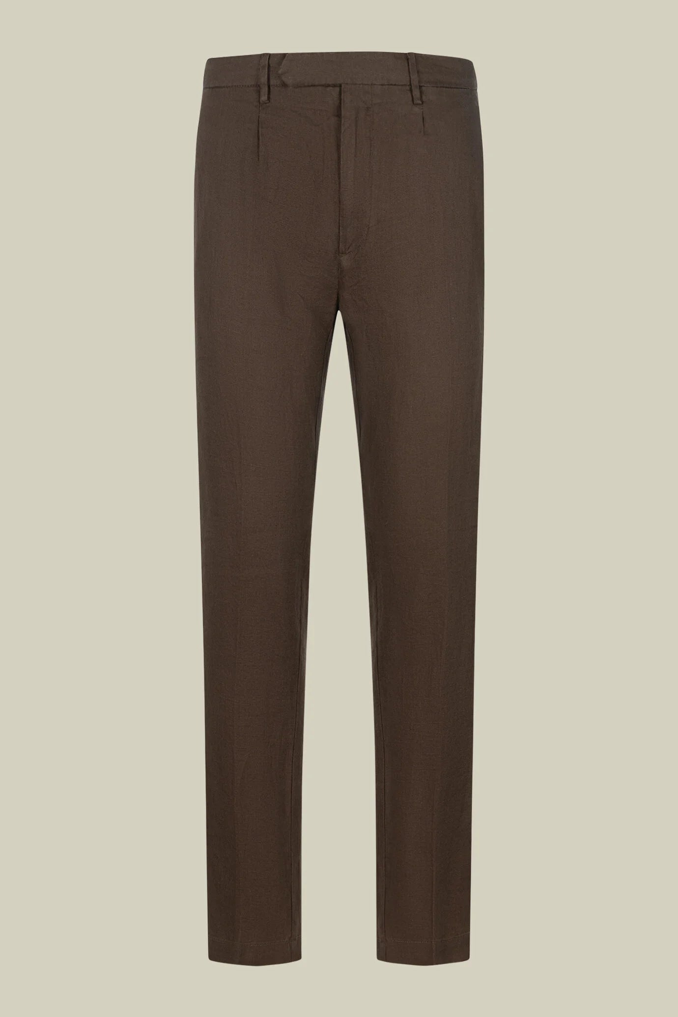 Men's trousers in 100% linen