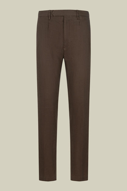 Men's trousers in 100% linen