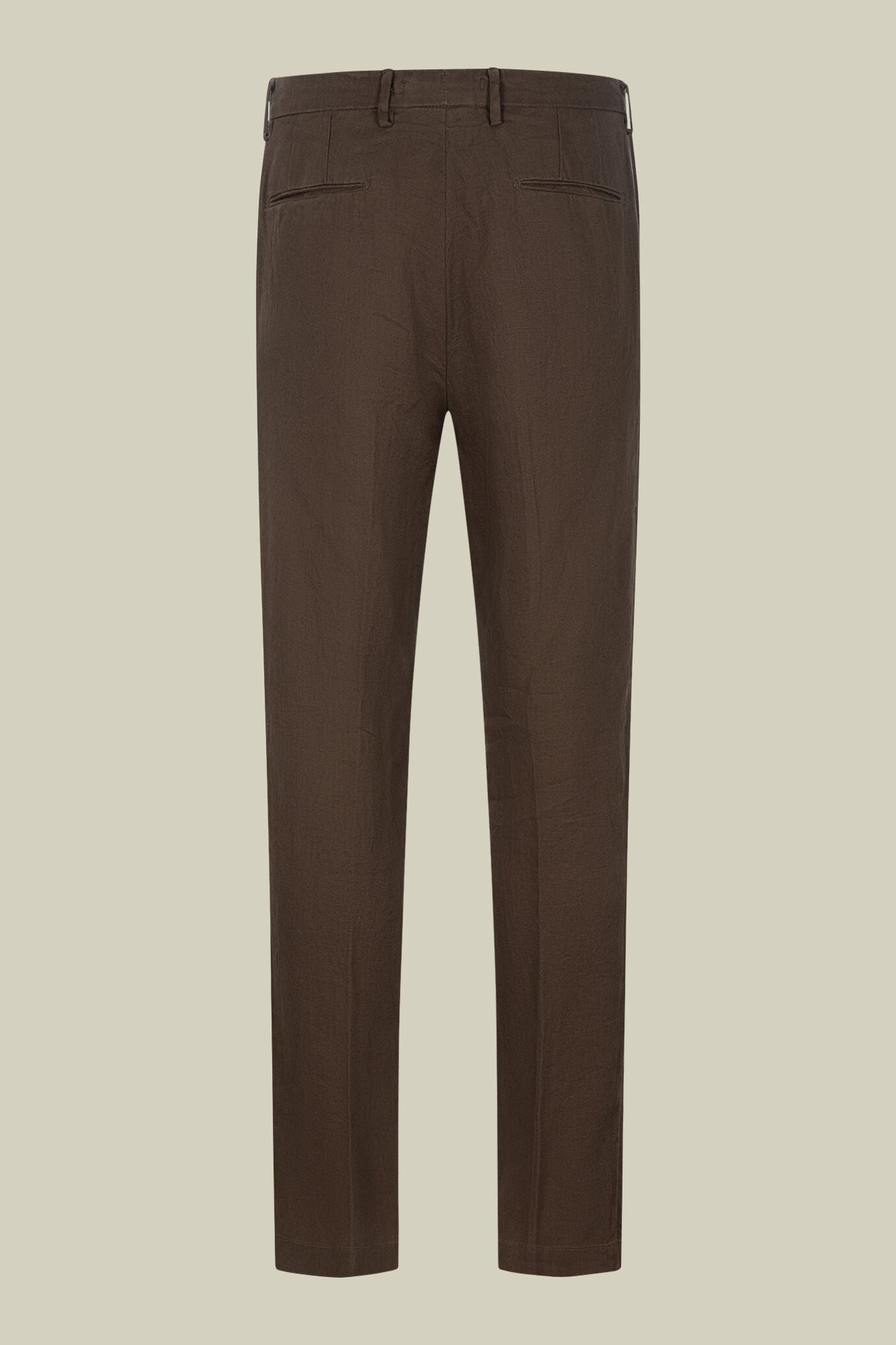 Men's trousers in 100% linen