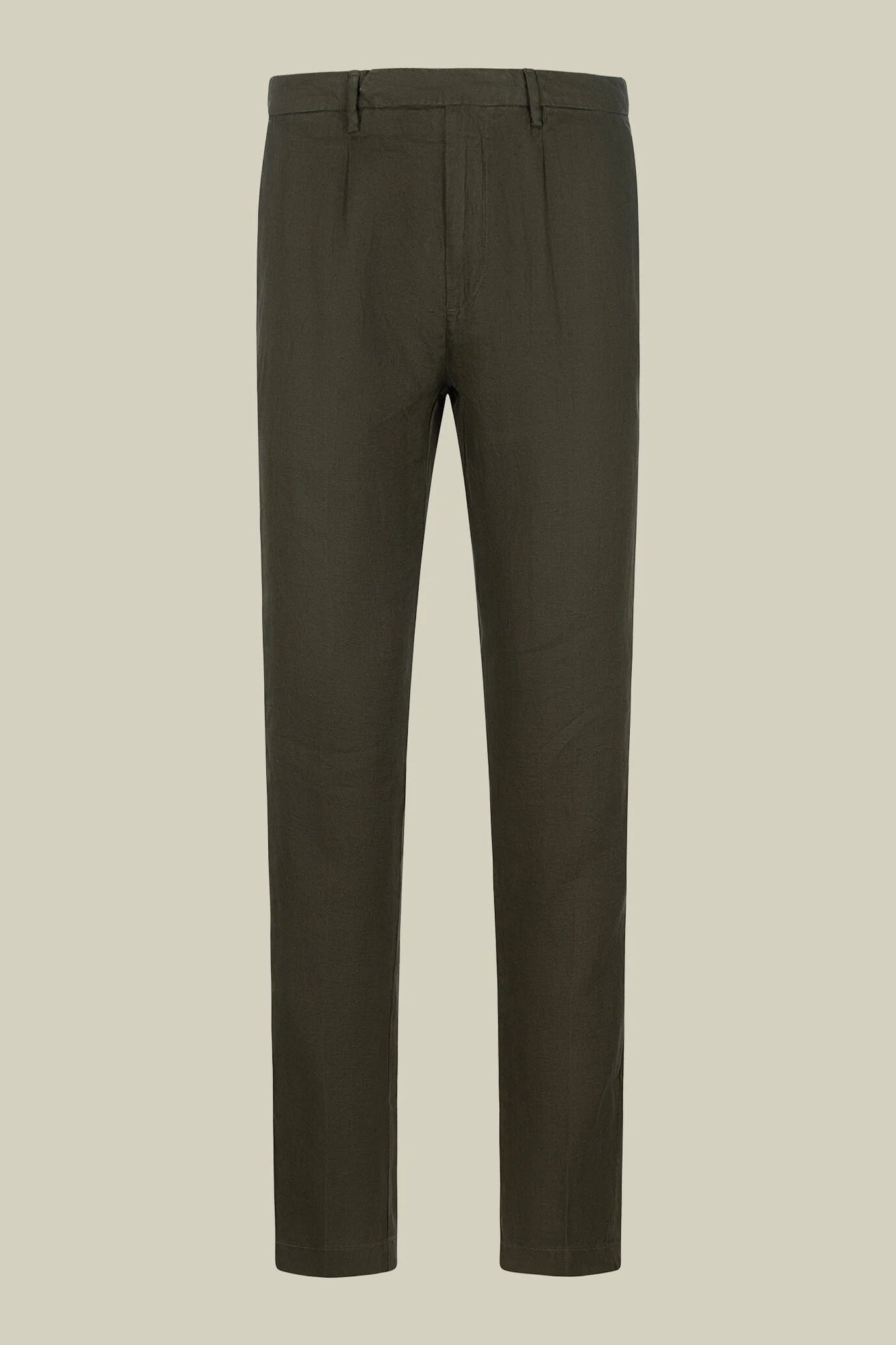 Men's trousers in 100% linen