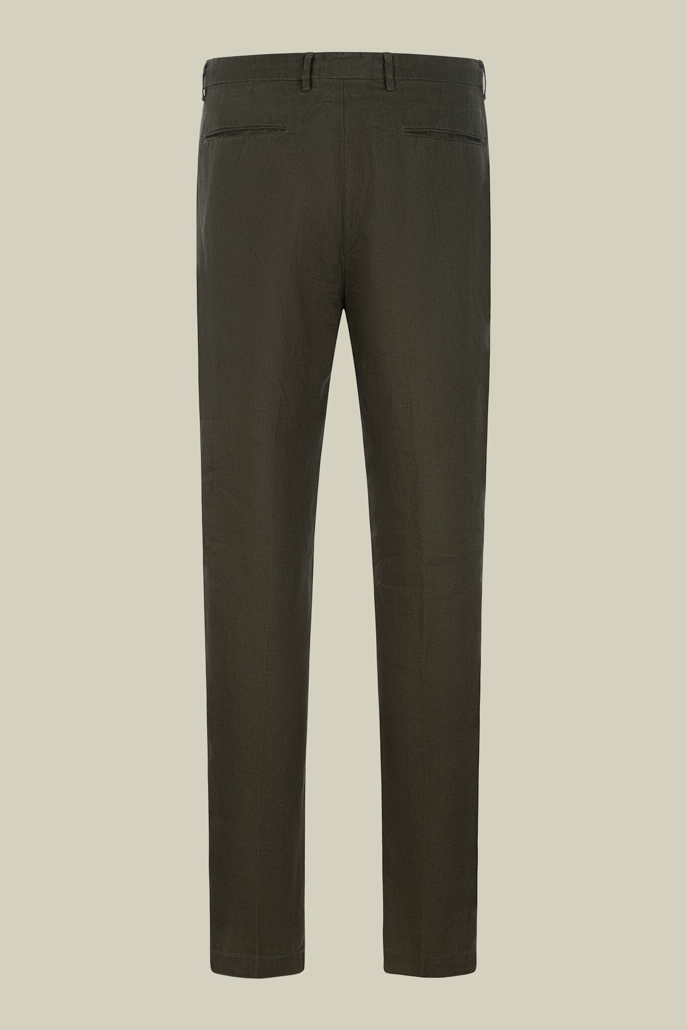 Men's trousers in 100% linen