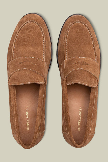 Classic men's loafers in 100% leather