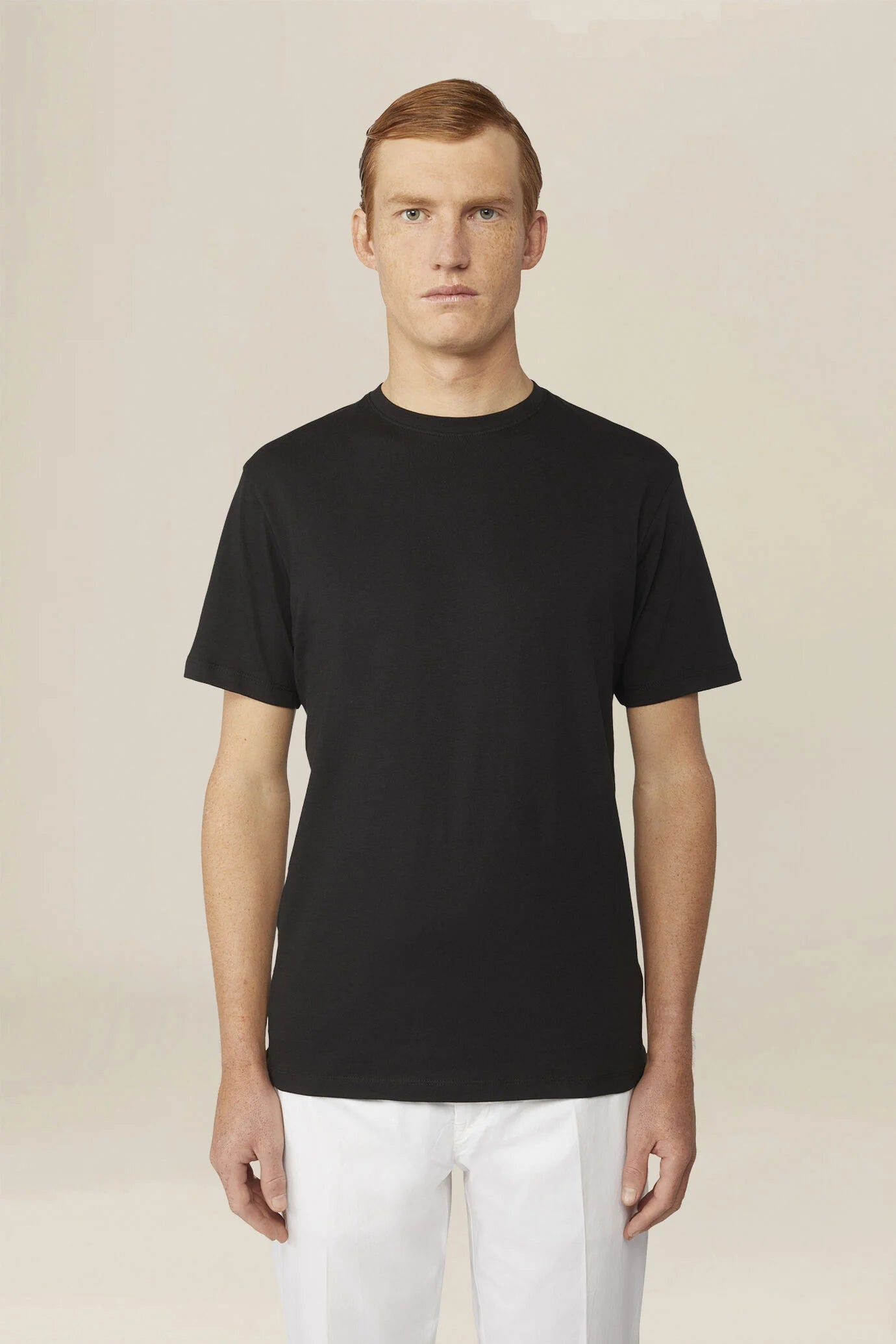 Men's regular fit 100% cotton jersey T-shirt