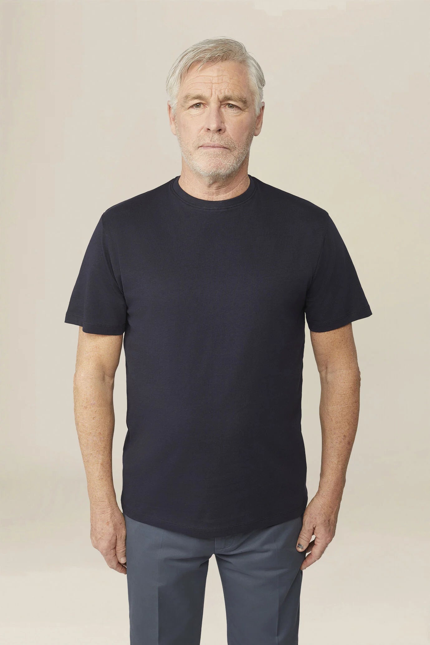 Men's regular fit 100% cotton jersey T-shirt