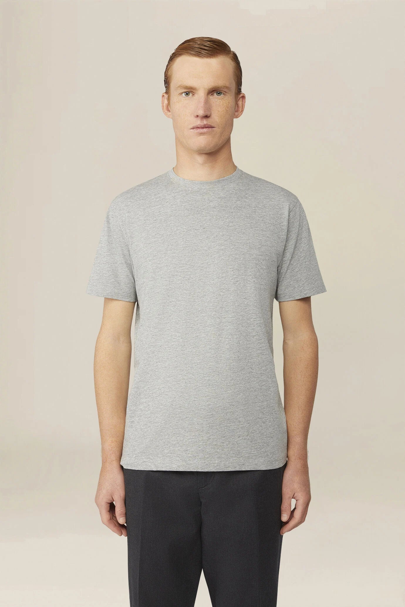 Men's regular fit 100% cotton jersey T-shirt