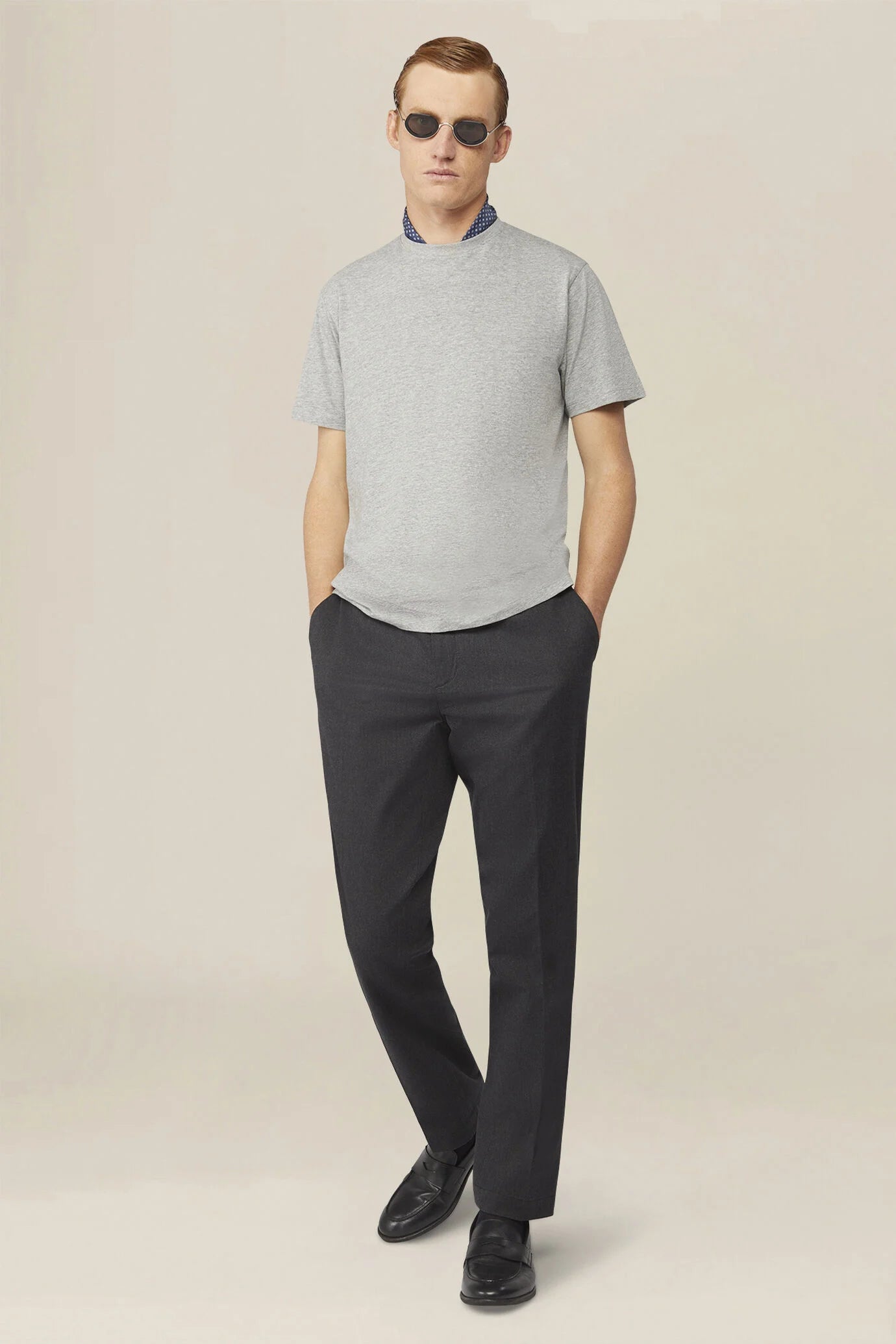 Men's regular fit 100% cotton jersey T-shirt