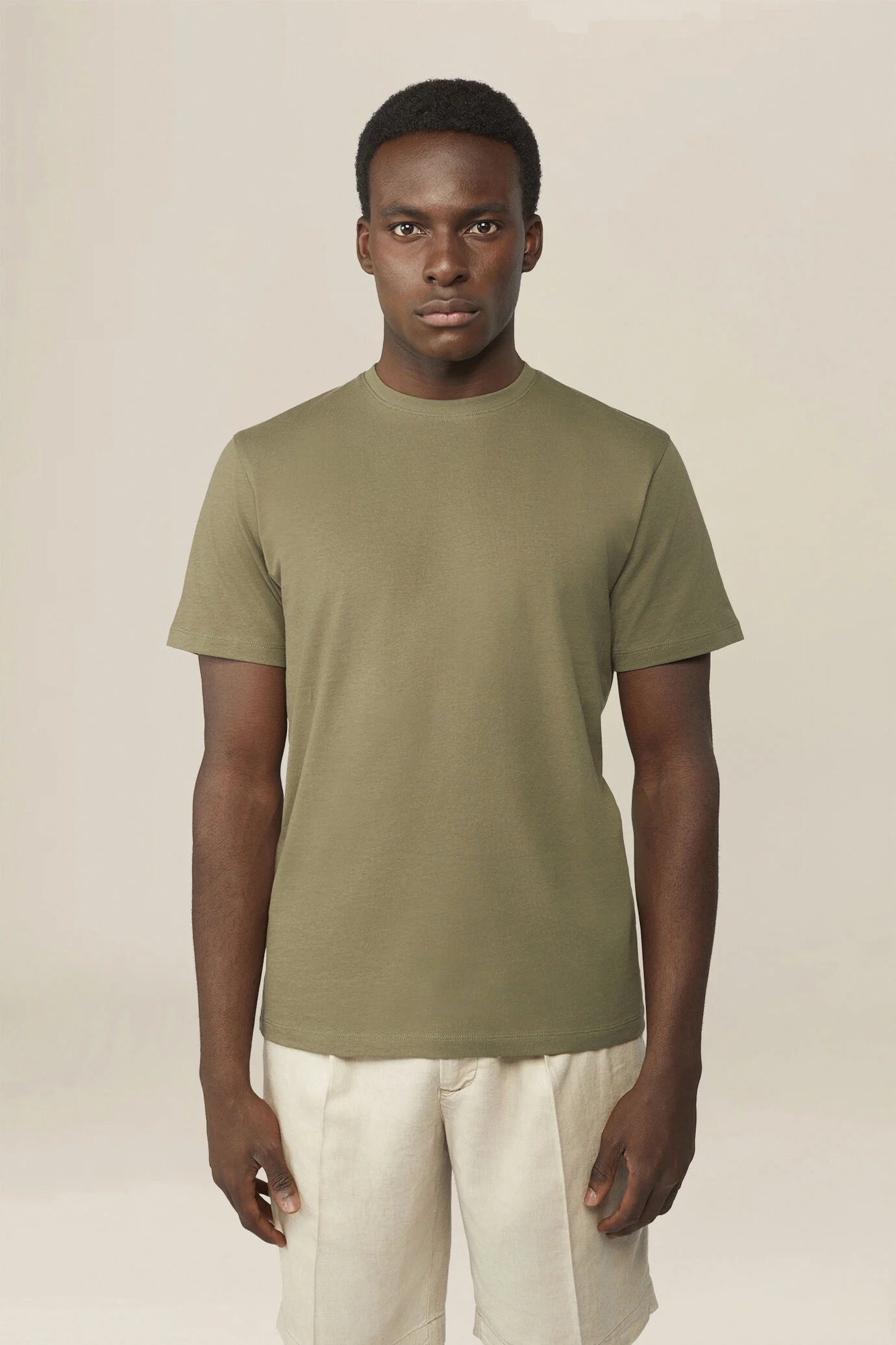 Men's regular fit 100% cotton jersey T-shirt