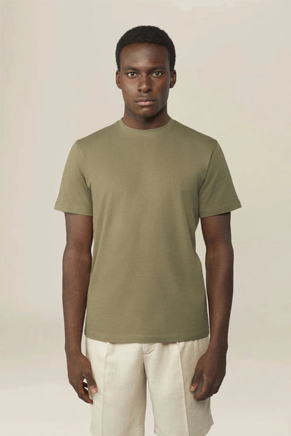 Men's regular fit 100% cotton jersey T-shirt