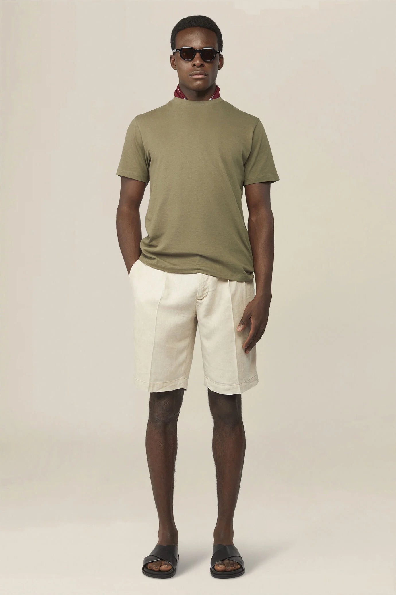 Men's regular fit 100% cotton jersey T-shirt