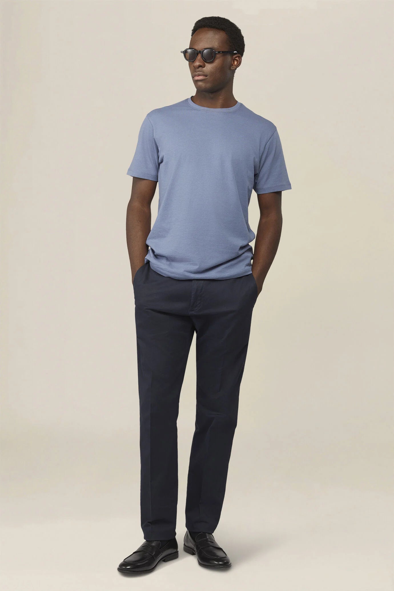 Men's regular fit 100% cotton jersey T-shirt