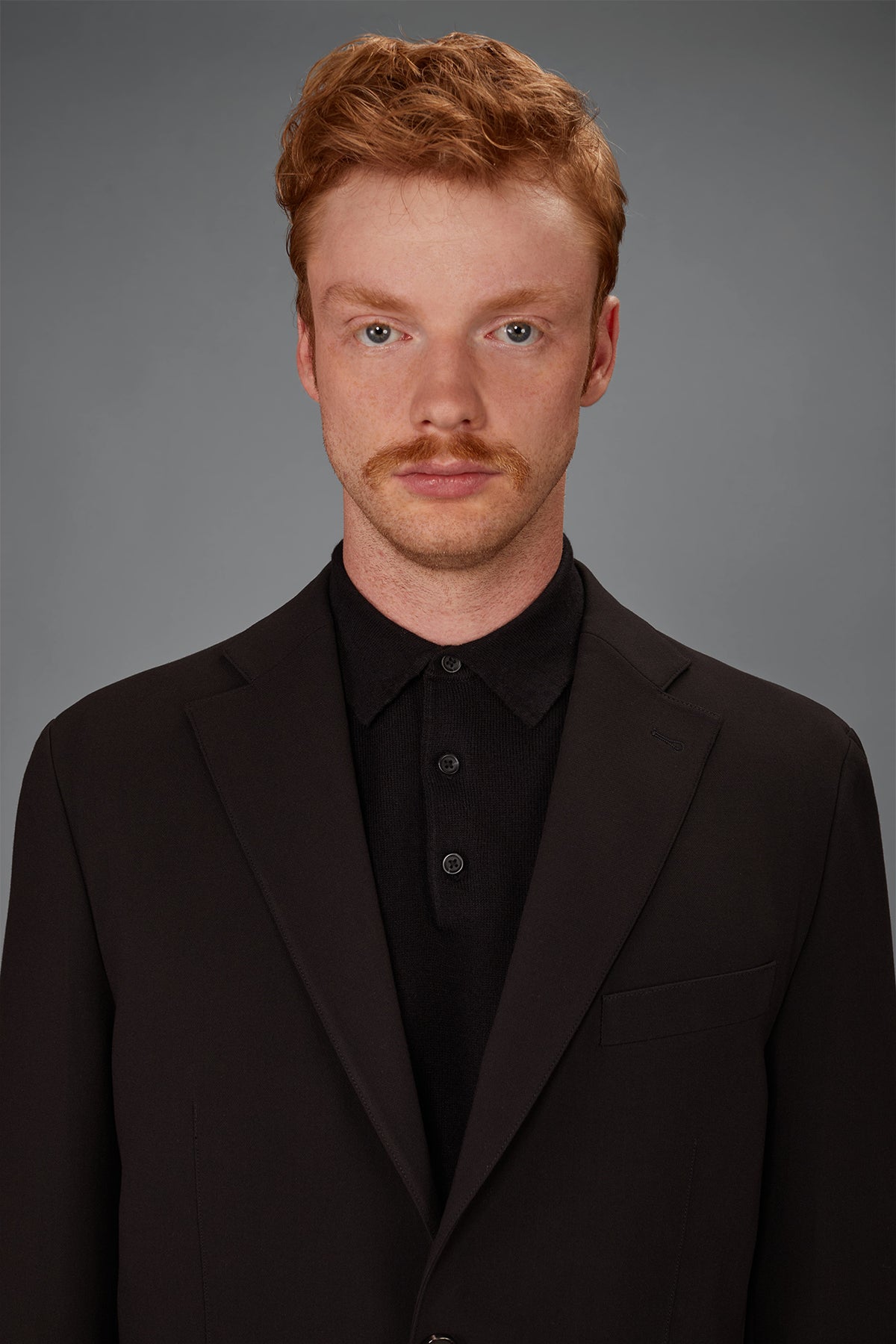 Men’s unlined Single-Breasted jersey jacket regular fit