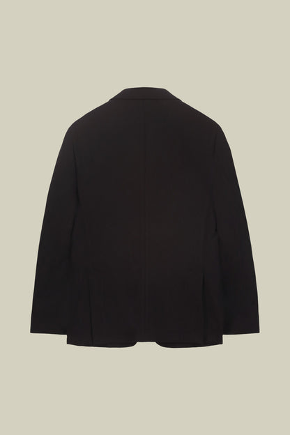 Men’s unlined Single-Breasted jersey jacket regular fit