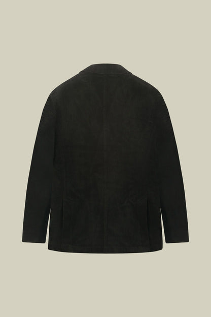 Men’s unlined Double-Breasted corduroy jacket regular fit