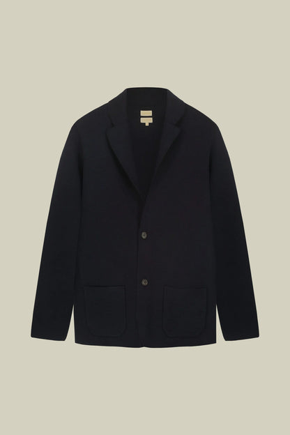 Men’s Single-Breasted Cardigan in 100% Cotton Milano Stitch regular fit