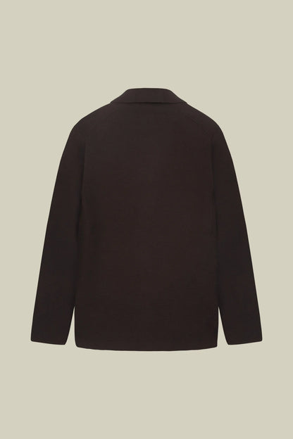Men’s Single-Breasted Cardigan in 100% Cotton Milano Stitch regular fit