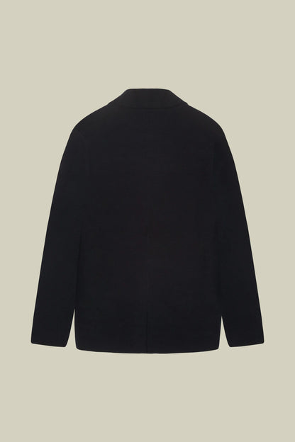 Men’s Double-Breasted Cardigan in 100% cotton Milano Stitch regular fit