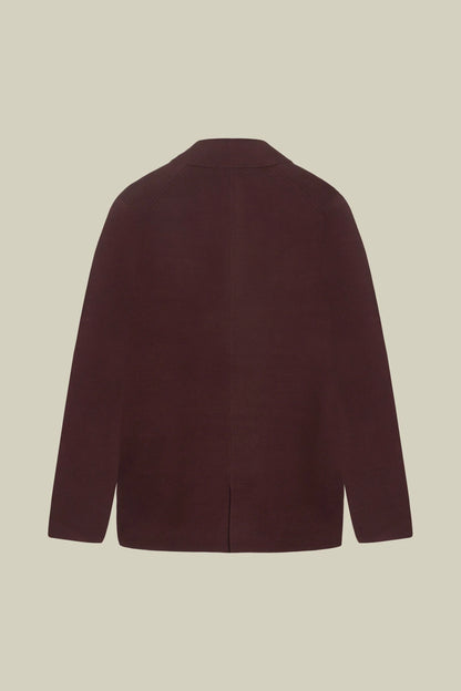 Men’s Double-Breasted Cardigan in 100% cotton Milano Stitch regular fit