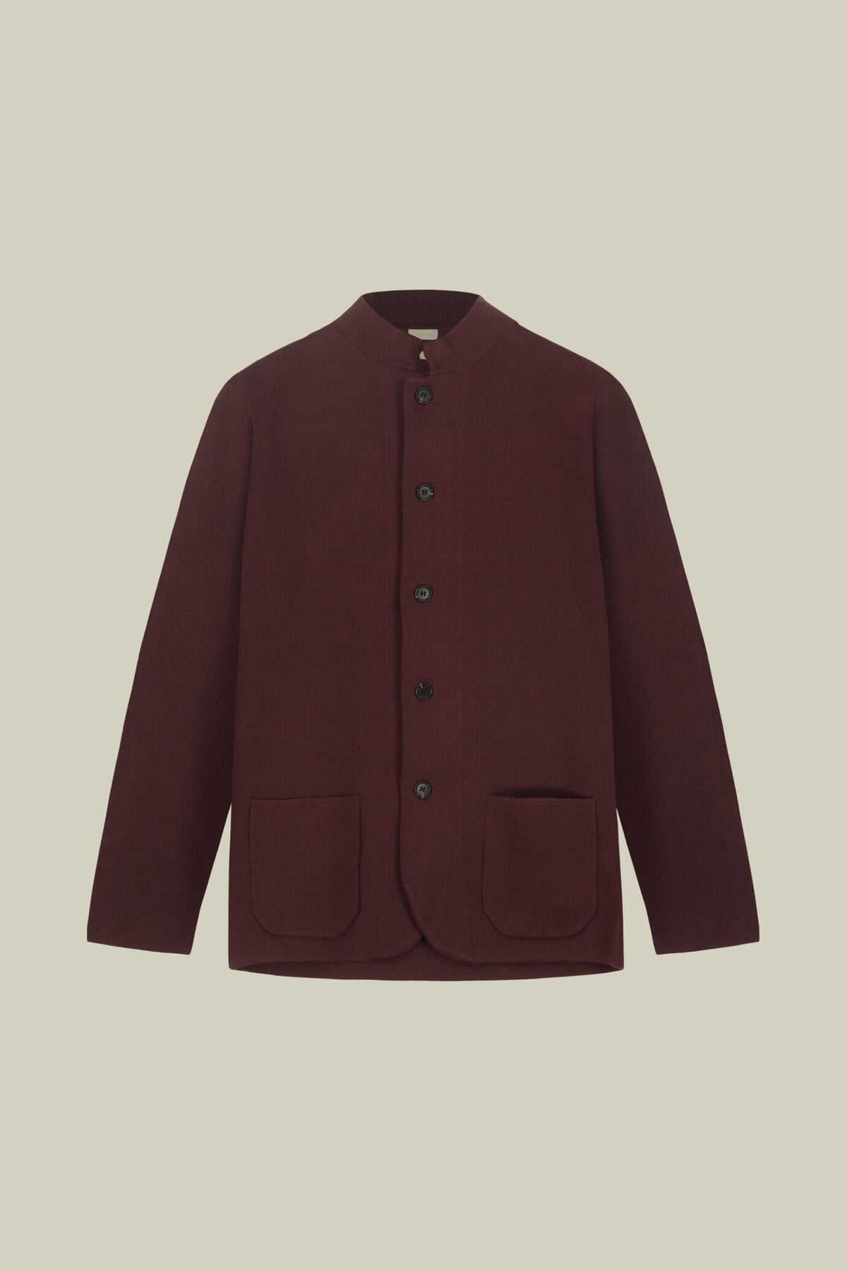 Men’s knitted jacket in 100% cotton regular fit