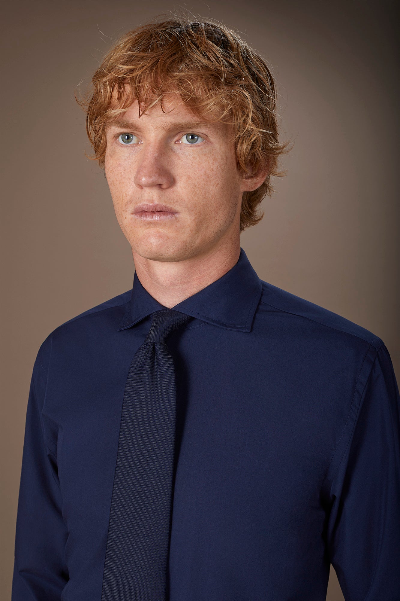Men's french collar classic shirt