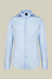 Men's 100% Cotton French collar classic shirt twill construction