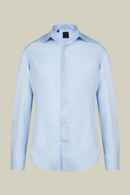 Men's 100% Cotton French collar classic shirt twill construction