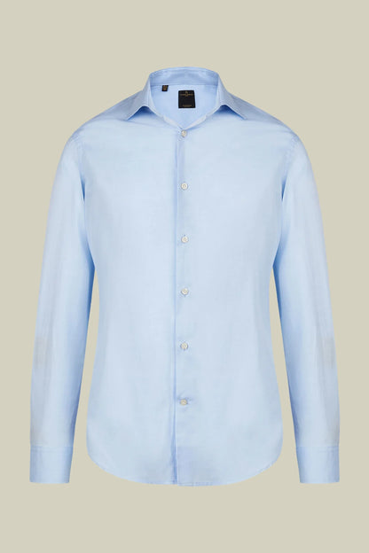 Men's 100% Cotton French collar classic shirt twill construction