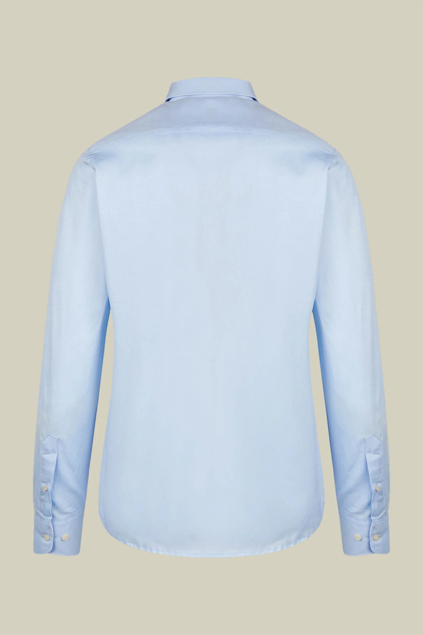 Men's 100% Cotton French collar classic shirt twill construction