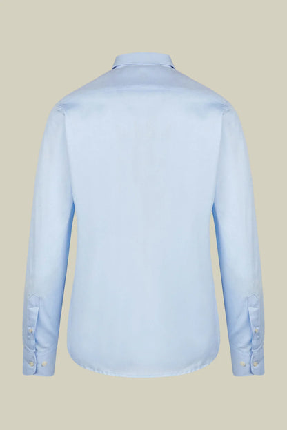 Men's 100% Cotton French collar classic shirt twill construction