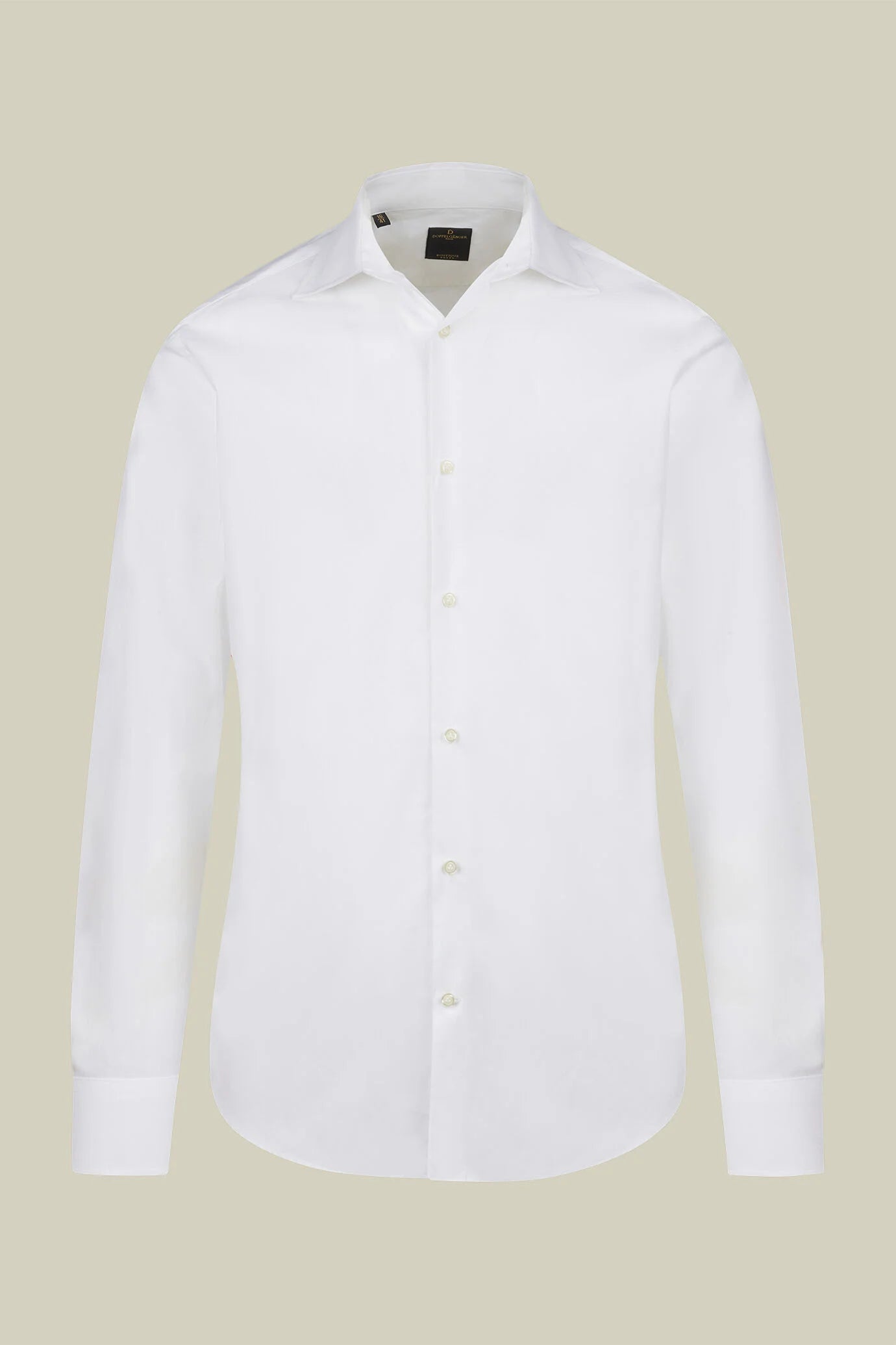 Men's 100% Cotton French collar classic shirt twill construction
