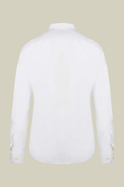 Men's 100% Cotton French collar classic shirt twill construction