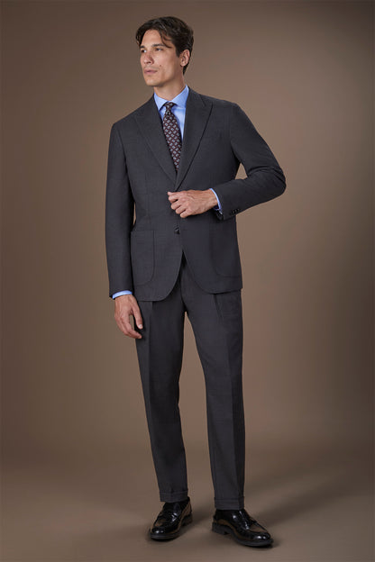 Men's 100% Cotton French collar classic shirt twill construction
